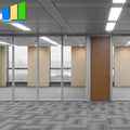 Modern Design Modular Tempered Glass Partition Wall Office Furniture 83mm Thickness 3-Year Warranty Hospital Supermarket School