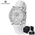 PAGANI DESIGN 1730 Top New Brand Luxury Lady Wristwatch Original VD55 Quartz Women Watch Chronograph Dress Waterproof Gril Clock