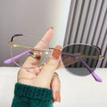2023 New Fashion Cat Eye Eyeglasses Frames Multi Color Photochromic Glasses Ladies Glasses