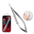 Professional Super Sharp Stainless Steel Micro Scissors for Nail Cuticle Curved Russian Manicure Tool for Beauty Nail Clipper