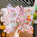 Wholesale New Version 8 Piece Set Baby Hair Pins Girls Cute Hair Clips Hair Accessories Set
