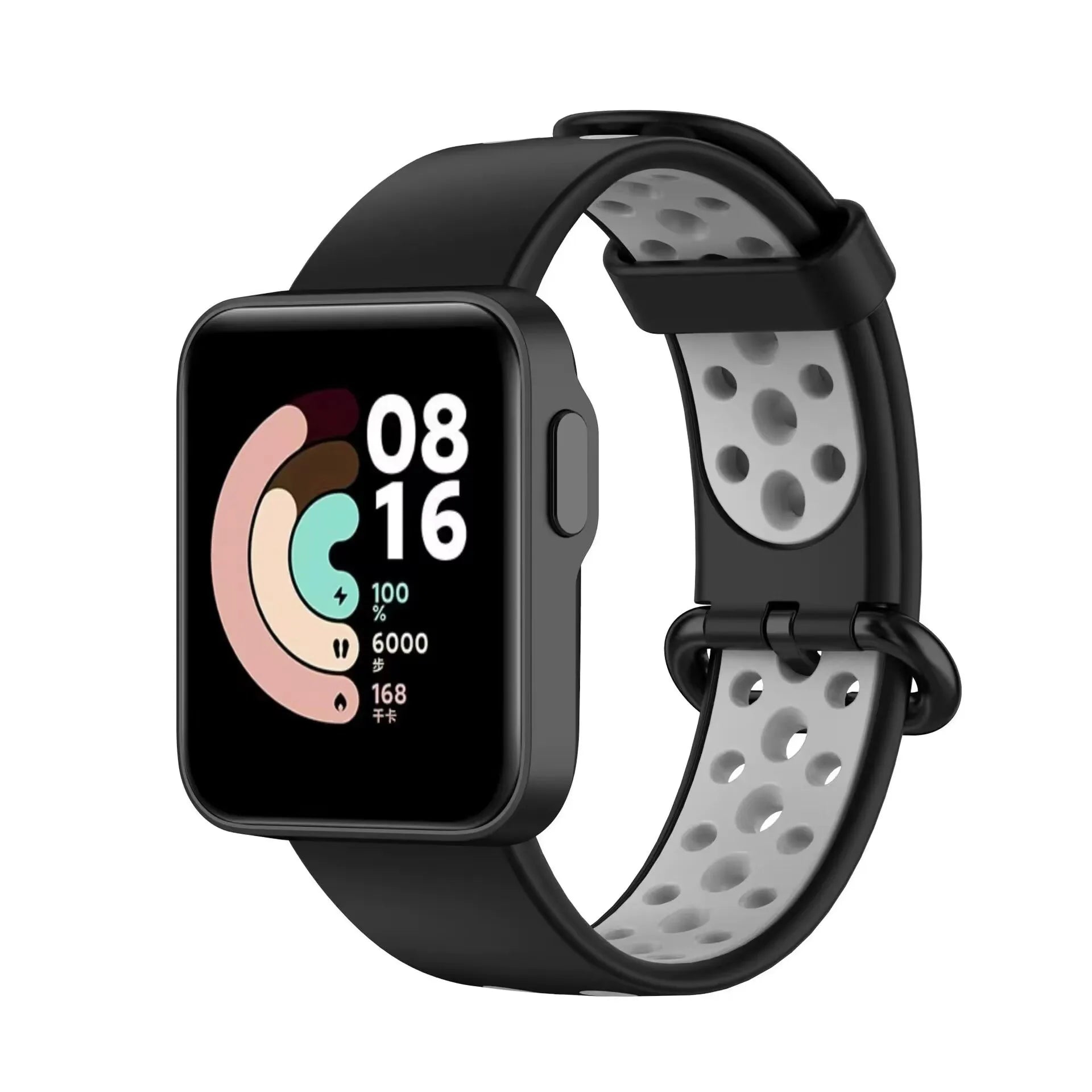Dual Color Silicone Strap Watch Sport Smart WristBand Bracelet Band for XiaoMi Mi Redmi Watch Lite