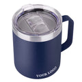14 oz Customized Eco-Friendly Stainless Steel Coffee Mug with Vacuum Insulation and BPA-free Lid