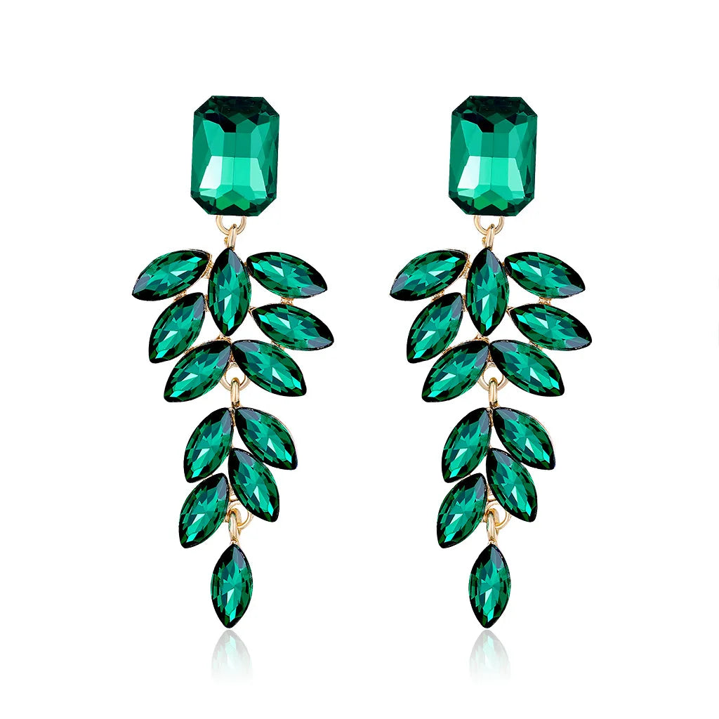 Happy  Zinc Alloy Wholesale Fancy Nice Earrings Woman 2022 Ladies Earrings Designs Pictures Designs for Party Girls