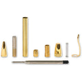 Precision CNC Turning Parts Brass Pen Pencil Kits Pen DIY Sets Brass Stainless Steel Metal Parts