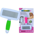 Eco-friendly Dog Brush Cat Brush Grooming Comb Stainless Steel Pet Dog Brush and Comb