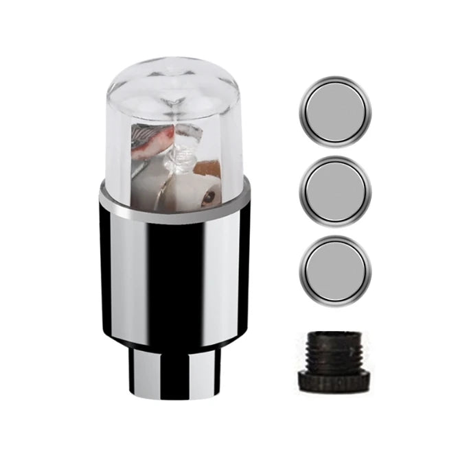Multicolor Cycling Lantern Spokes Tyre Bicycle Motorcycle Car Wheel LED Light Tire Valve Cap Bicycle Wheel Light