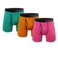 Wholesale Cotton Boxer Pants Lengthened Sports Elastic European and American Large Size Men's Underwear