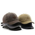 New Fashion Outdoor 6 Panel Curved Short Brim Plain Denim Sports Hat Custom Logo Embroidery Washed Cotton Baseball Cap