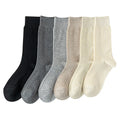 Summer Breathable Thin Bamboo Crew Socks for Women Leopard Pattern Daily Use with Cuff and Bottom Logo