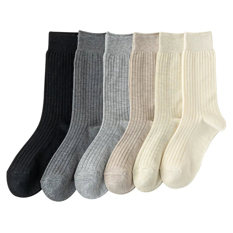 Summer Breathable Thin Bamboo Crew Socks for Women Leopard Pattern Daily Use with Cuff and Bottom Logo