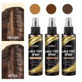 Waterproof Light Brown Three-Color Natural Lace Tint Spray for Wigs Factory Supply Hair Extension Tool