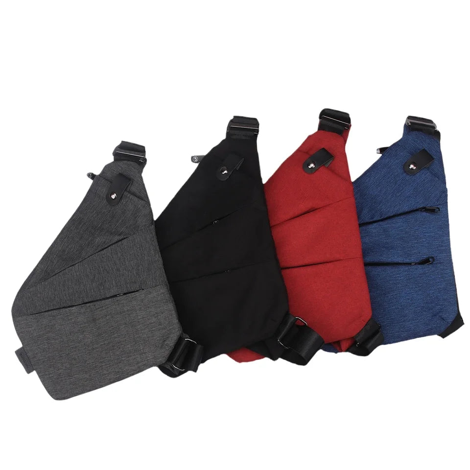 Odor Proof Crossbody Sling Chest Special Purpose Shoulder Bag with High Breathable Lining Convenient for Daily Use
