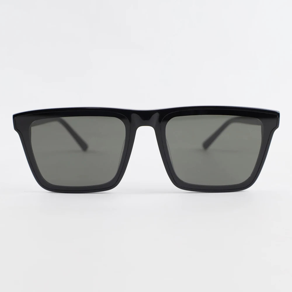 2022 Trendy Streetwear Men New Vision Acetate Sunglasses Uv400 Vintage Shades Lentes De Sol Custom logo