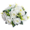Wedding Aisle Table Rose Centerpiece Artificial Candelabra Floral Arrangement Best Selling Foam Flower Ball Bridal Decoration