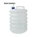 IRONDONKEY 10LOutdoor Retractable Bucket Drinking Water Container With Faucet Multifunctional Drinking Water Camping Accessories