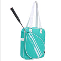 Custom Waterproof Nylon+Polyester 13L Badminton Racket & Tennis Handbag Women Shoulder Outdoor Fitness Sports Tote Bag