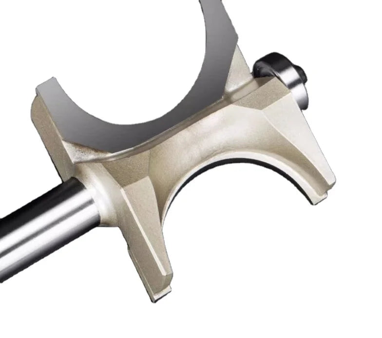 TIDEWAY ZLC0607 BULL NOSE RADIUS BIT Convex Half CNC Decorative Trimming Knife for Woodworking Milling Cutter for Router Bits