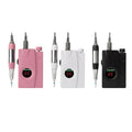 30000RPM Rechargeable Portable Electric Nail Drill Machine Cordless Manicure Pedicure Kit Set