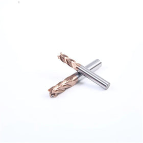 HRC55 Carbide Roughing End Mill 4 Flute Tungsten Carbide Cutter Milling Tools Roughing End Mill Cutter