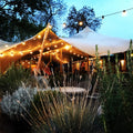 Free Samples Fabric Material High Elastic Tent Shade Structure Stretch Tent With Camping Light