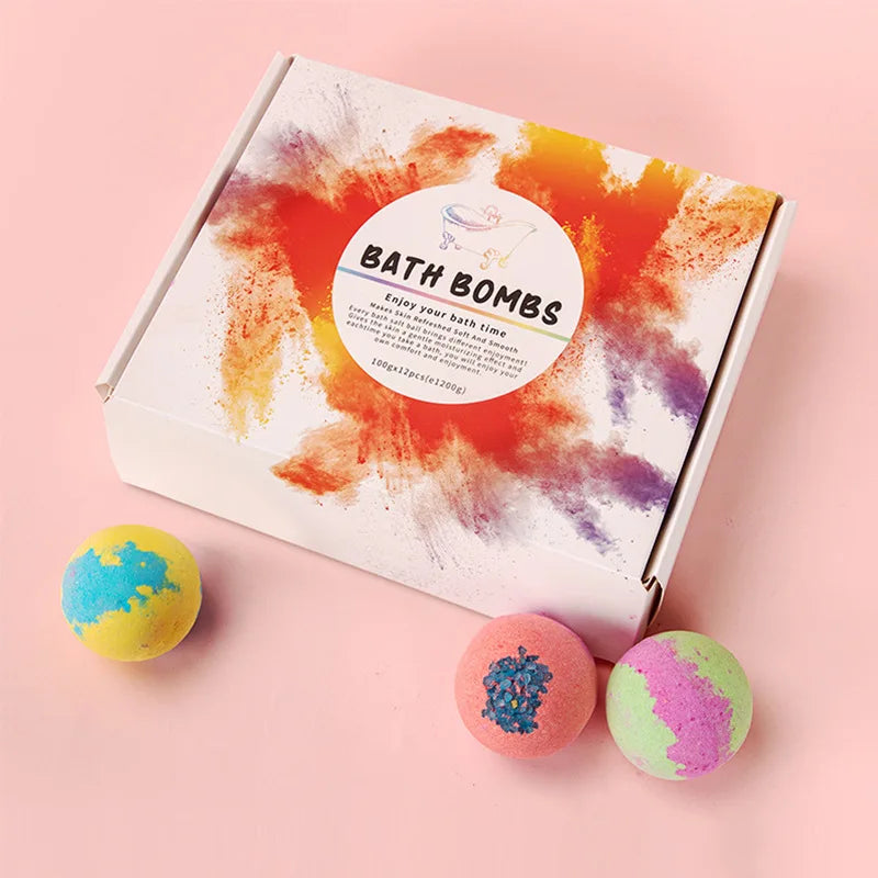 Bubble Custom Mini Kids Salt Bath Bomb Private Label Kit Surprise Making Organic for Kids Box Gift Set Wholesale Set Bath Bombs