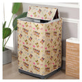 Washable Multipurpose Waterproof Dustproof Cover for Washing Machine Oxford Fabric Eco-Friendly Folding Kitchen Use Set