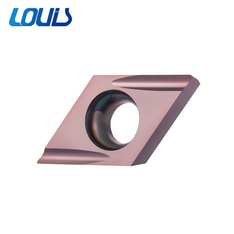 Alloy Aluminum Finishing Inserts DCGT11T301 DCGT11T302 DCGT11T304 R L U DCGT11 Inner Hole Inserts PVD Coating OEM Customizable