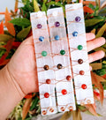 Wholesale Energy Transfers Gemstone  Selenite Crystal Wire Wrapped 7 Chakra  Healing  Selenite Pendant
