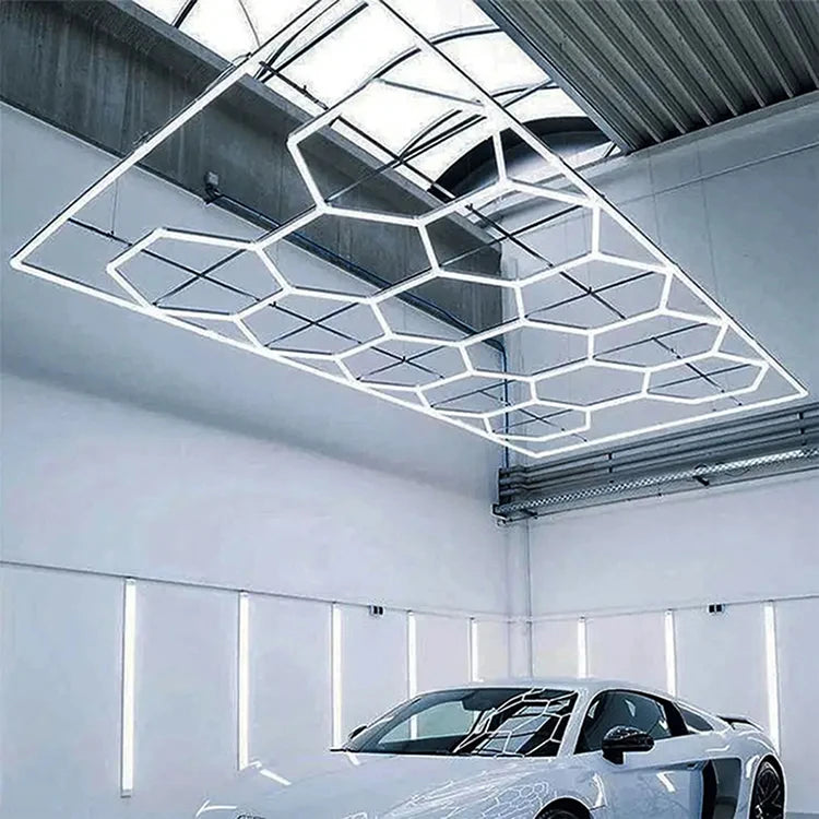 Various Series of Honeycomb Working Lights Garage Tube Lights Honeycomb Ceiling Panel Room