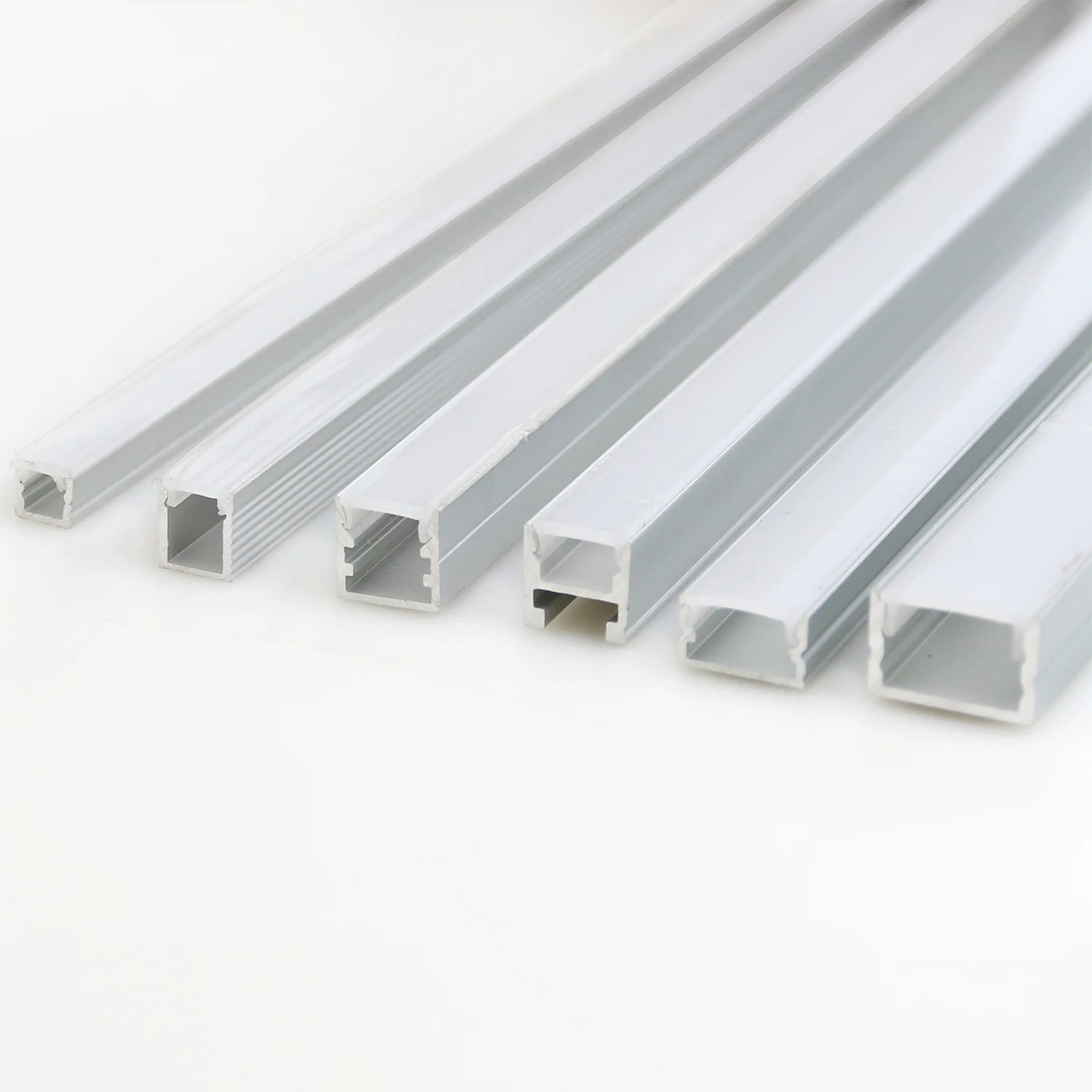 1m 2m 3m Outdoor Recessed Aluminum Light Profile Aluminium Profile for Led Lighting Strip