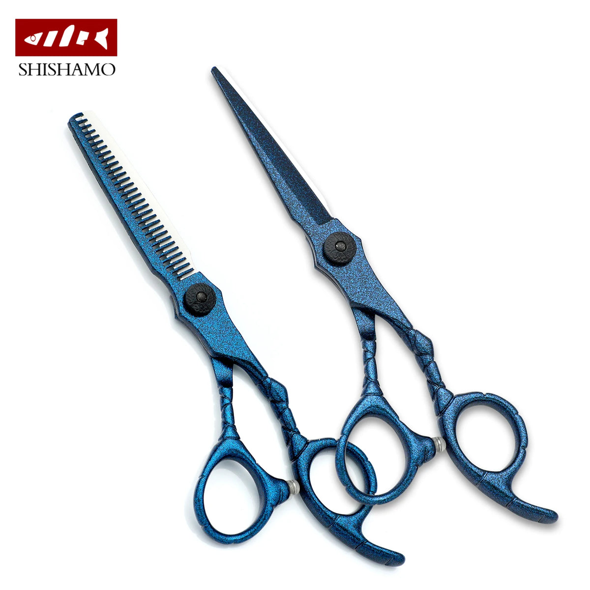 6 Inch Professional Beauty Stainless Steel Hair Salon Styling Thinning Scissors Hair Cutting Barber Scissors Set for Salon
