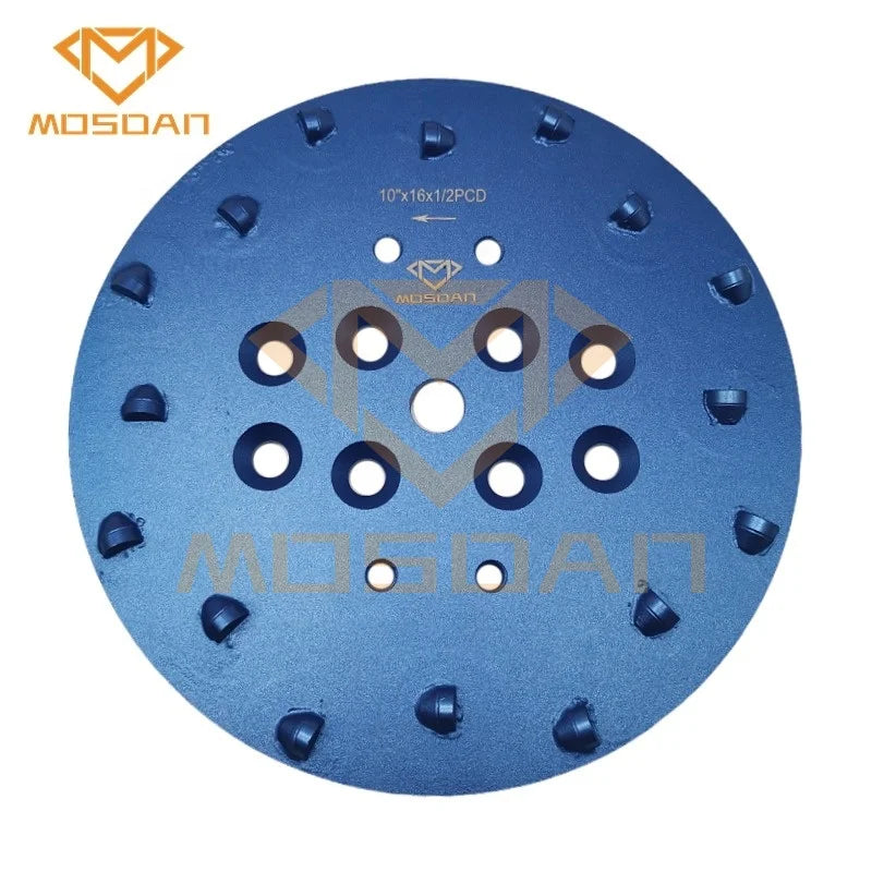 10 Inch EDCO Diamatic Blastrac PCD Diamond Grinding Plate for Epoxy Coatings Removal