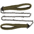 Hand Chainsaw Portable Mini Pocket Chain Saw With Paracord Handle Outdoor Survival Kit Hand Saw