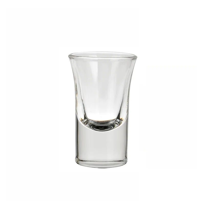 Custom Logo Blank 30ml 1oz Tequila Shot Glasses With Heavy Base