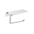 304 Stainless Steel Modern Wall-Mounted Toilet Paper Holder & Bathroom Roll Tissue Holder for Home & Hotel Use