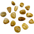 Wholesale Healing Natural Yellow Crystal Tumbled Stone Topaz Gravel Stone For Gift Decoration