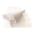Elegant Christmas Gift Candy Cookie Package European Banquet Decoration Customized Rose Patterns Wedding Confetti Cones