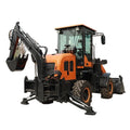 Diesel Backhoe Agricultural Mini Loader for Sale Backhoe Loader with 6 in 1 Bucket