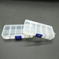 Small Plastic 10-compartment Adjustable Compartment Box Storage Box with a Competitive Price
