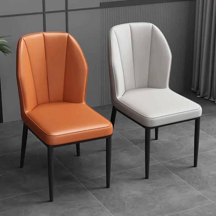Italian Minimalist Dining Chairs Home Light Luxury Backrest Modern Minimalist Leisure Chairs High-end Dining Table Chairs