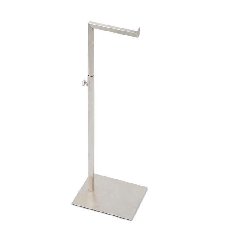 Simple Durable Stainless Steel Adjustable Superior Quality Commercial Market Handbag Stand