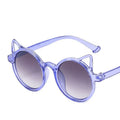 New Trend Sunshade 2022 Kids Sun Glasses Wholesale Unisex Child Cat Shape Sunglasses