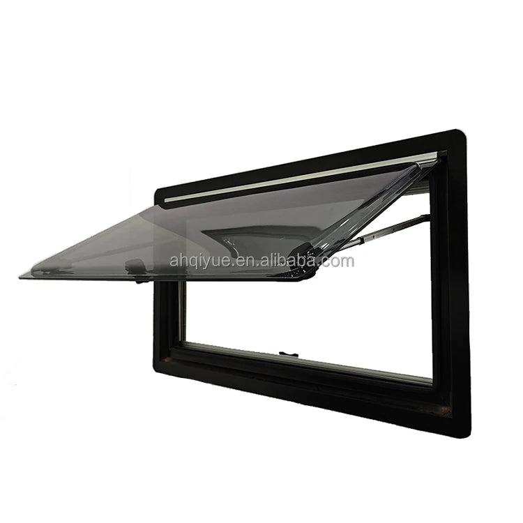 1000x800mm RV Caravan Camper Trailer Aluminum Frame Acrylic Glass Hinged Window