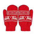 Thick Acrylic Child Animal Custom Snow Mittens Cute Warm Windproof Winter Designer Fashion Christmas Fleece Daily Party Casual