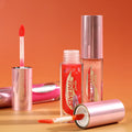 Pink Matte Lip Glaze OEM Liquid Lipstick with Herbal Ingredients 6ml Moisturizing Lasting Color That Is Not Easy Fade Lip Gloss