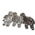 Baby Children's Casual Suit Children's Spring and Autumn Loose Waffle Sweater Trousers Two-piece Set
