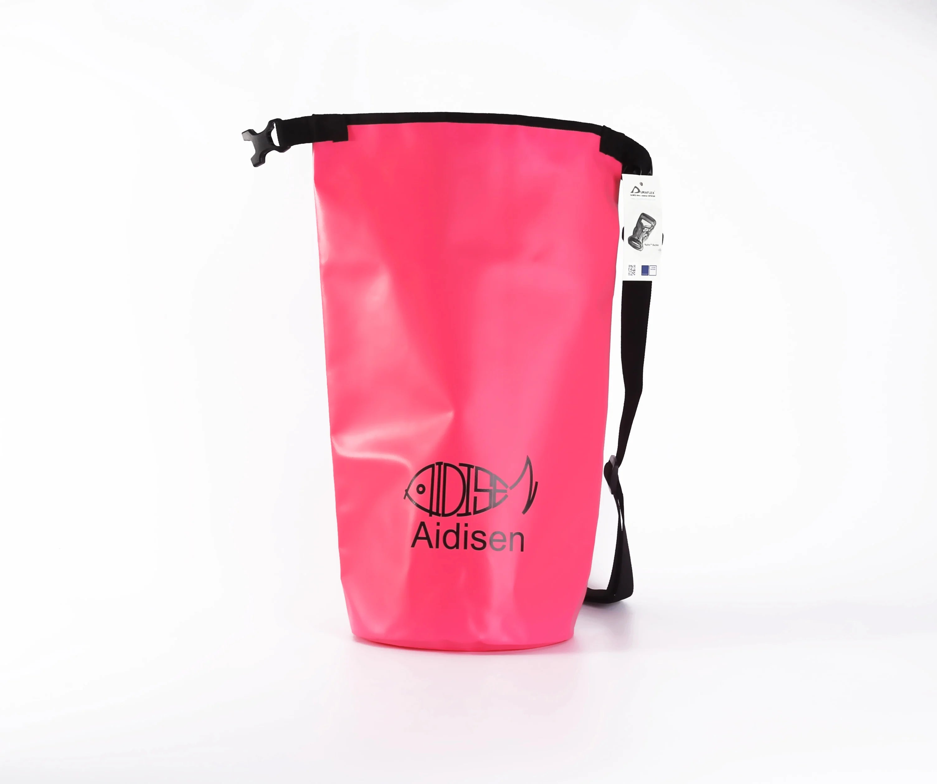 Adjustable Strap Floating Roll Top Dry Bag IPX6 Waterproof PVC Multiple Colors 2L Capacity for Outdoor Climbing 3mm Ocean Pack