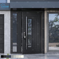 China Top Manufacturer Custom Main Door Design Anti-Violence Front Doors for Houses Modern Smart Pivot Entrance Door