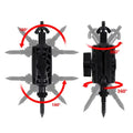 Wildlife Camera Mount Adapter Solar Panel Holder 1/4 Inch Screw 360 Rotate Hunting Trail Camera Accessories Tree Mount Bracket